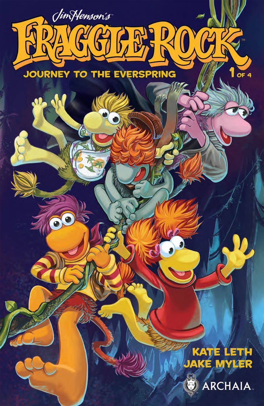 Fraggle Rock Journey To The Everspring #1 Cover A Regular Jake Myler Cover