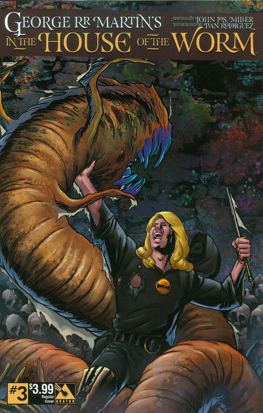 George RR Martin In The House Of The Worm #3 Cover A Regular Cover