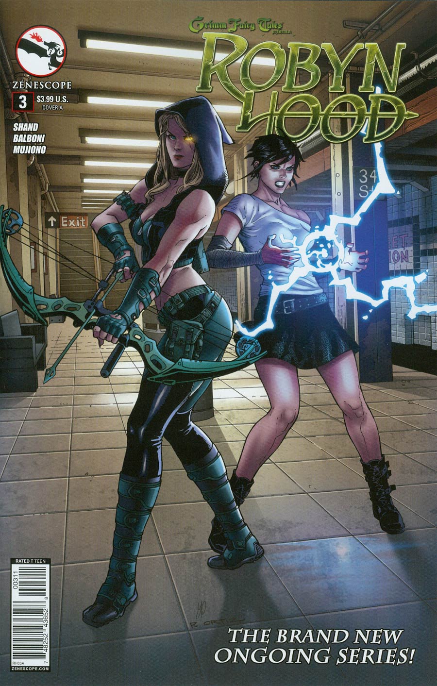 Grimm Fairy Tales Presents Robyn Hood Vol 2 #3 Cover A Regular Richard Ortiz Cover