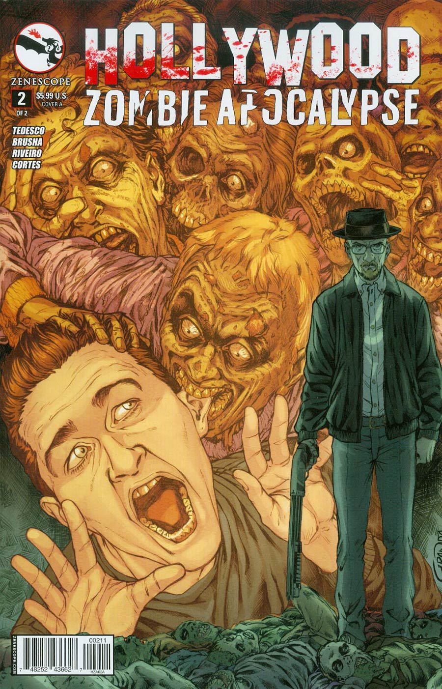 Hollywood Zombie Apocalypse #2 Cover A Regular Carlos Granda Cover
