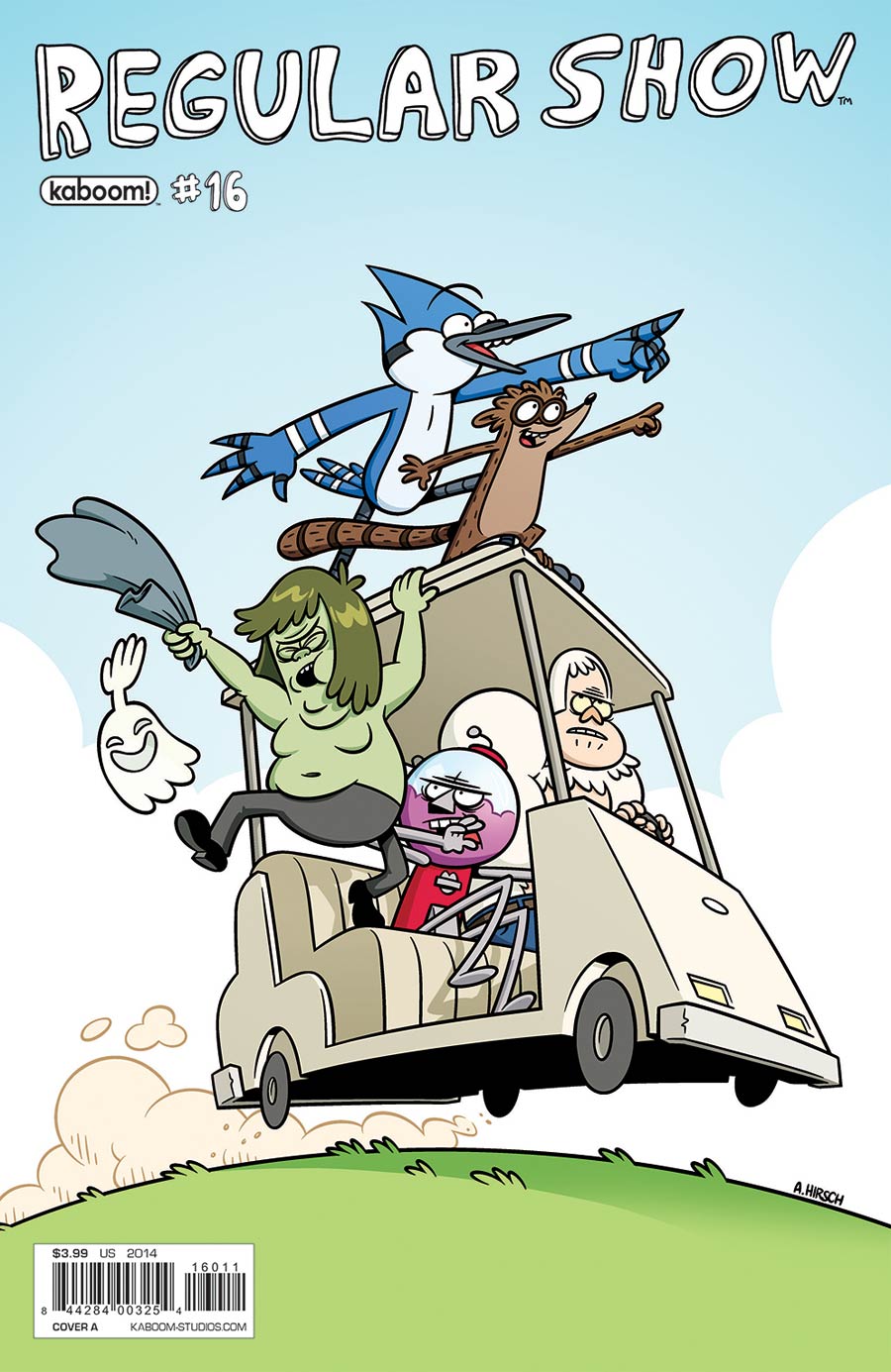 Regular Show #16 Cover A Regular Andy Hirsch Cover