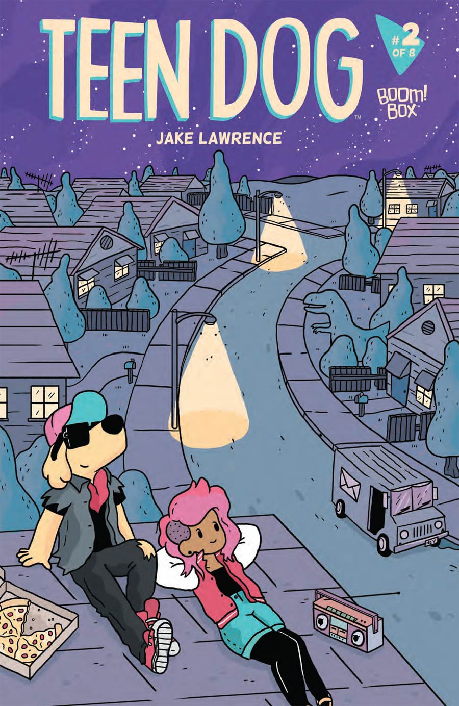 Teen Dog #2 Cover A Regular Jake Lawrence Cover