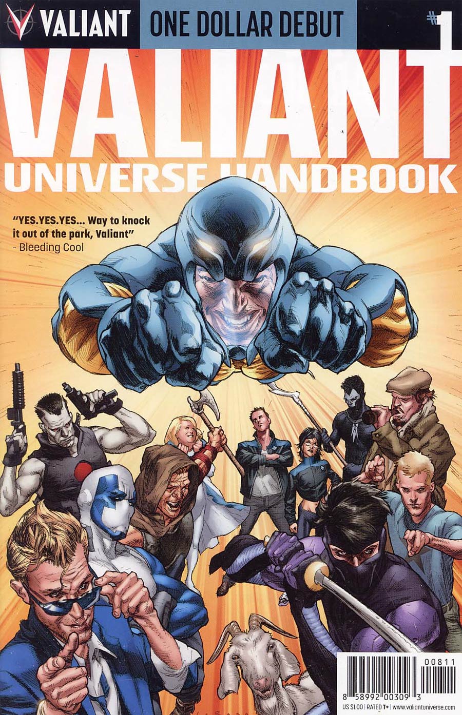 Valiant Universe Handbook 2014 One Dollar Debut Edition