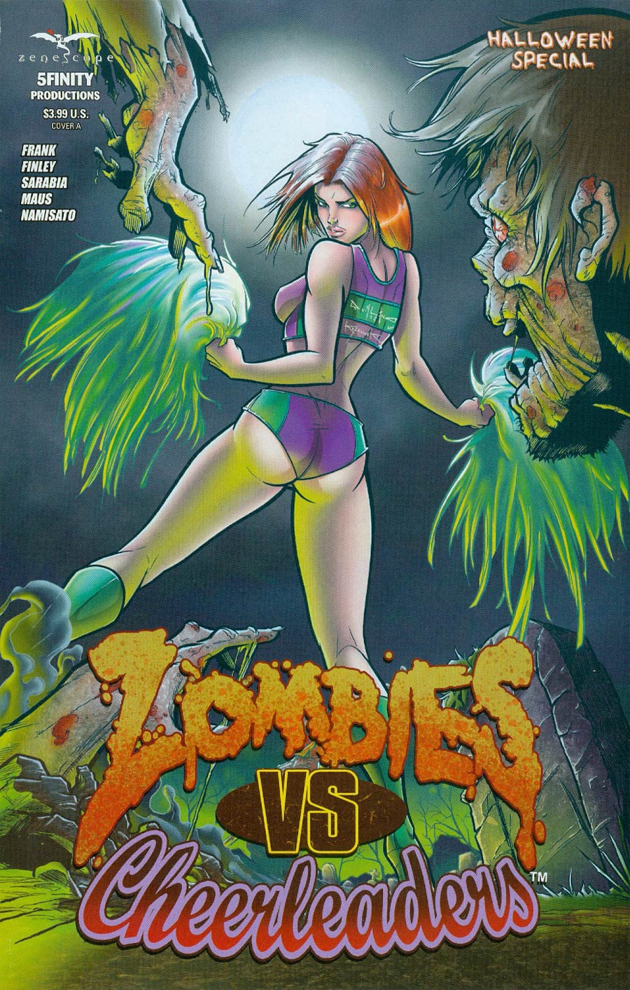 Zombies vs Cheerleaders Halloween Special #1 Cover A Pasquale Qualano