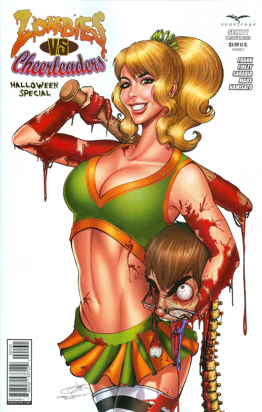 Zombies vs Cheerleaders Halloween Special #1 Cover C Jen Broomall