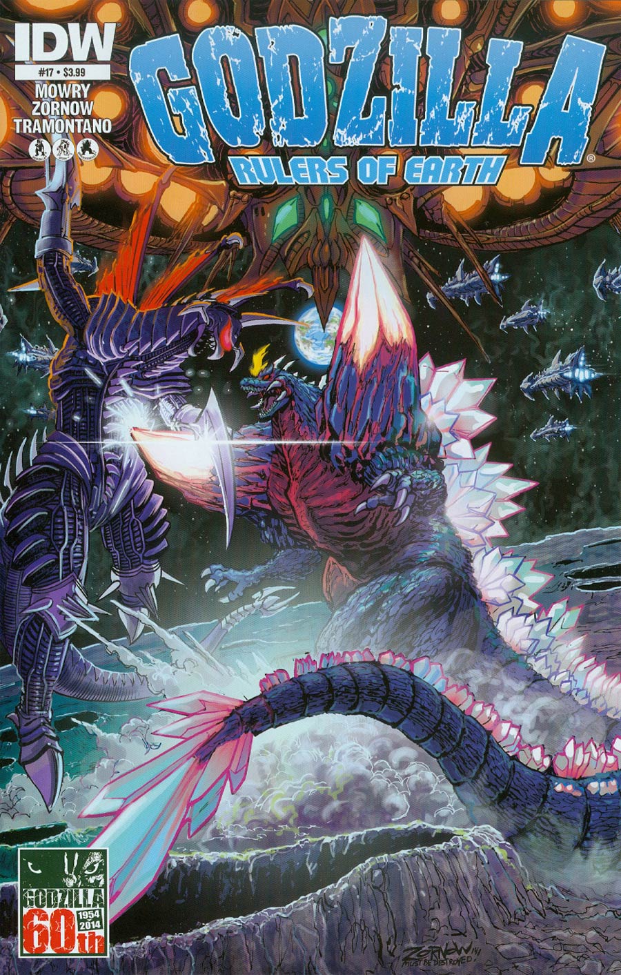 Godzilla Rulers Of The Earth #17 Cover A Regular Matt Frank Cover