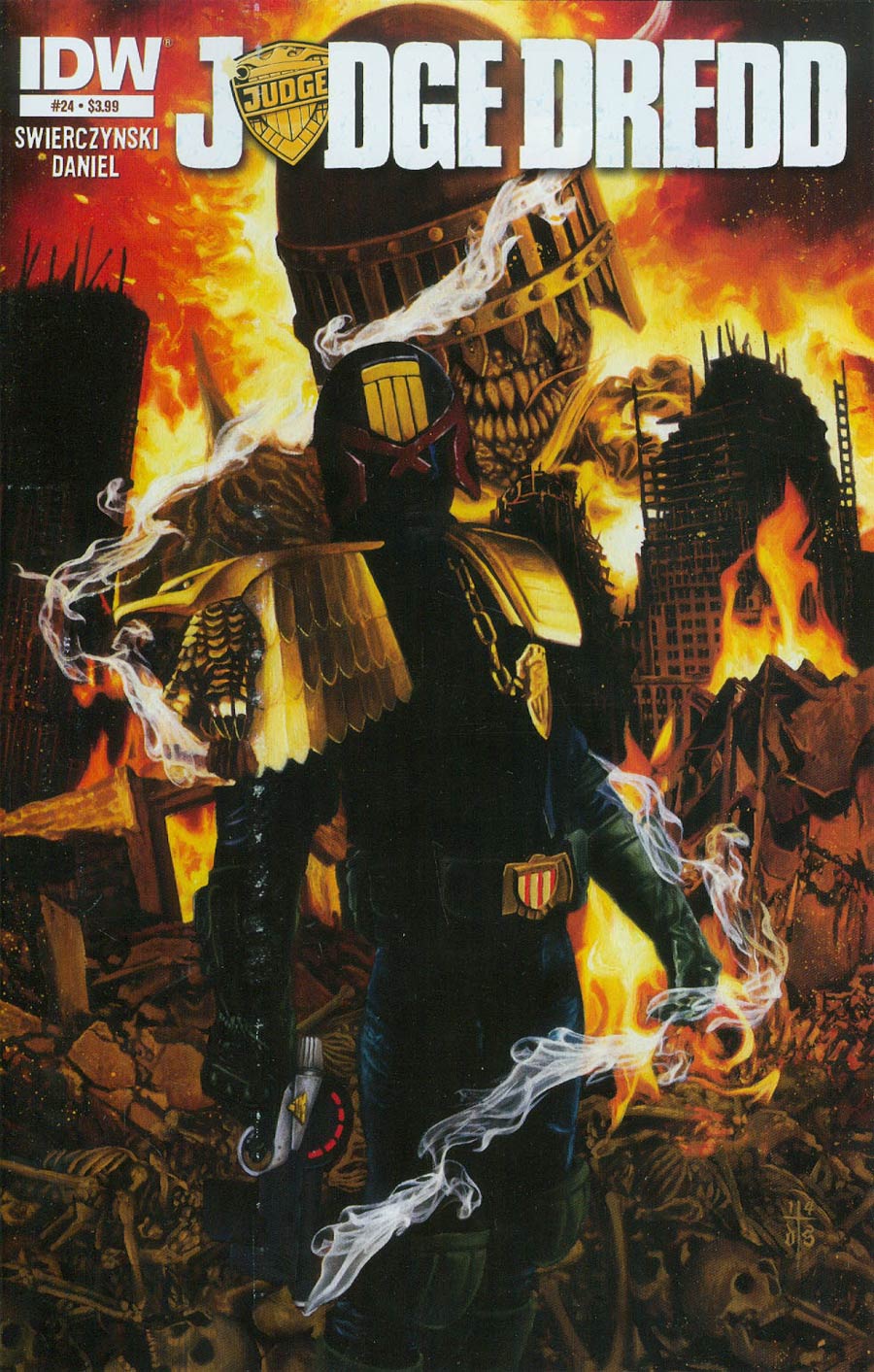 Judge Dredd Vol 4 #24 Cover A Regular David Stoupakis Cover