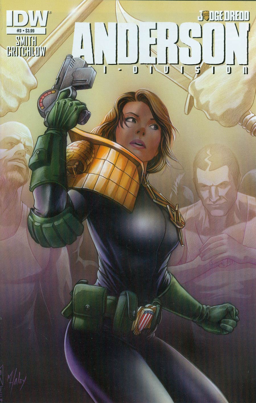 Judge Dredd Anderson Psi-Division #3 Cover A Regular Matt Haley Cover