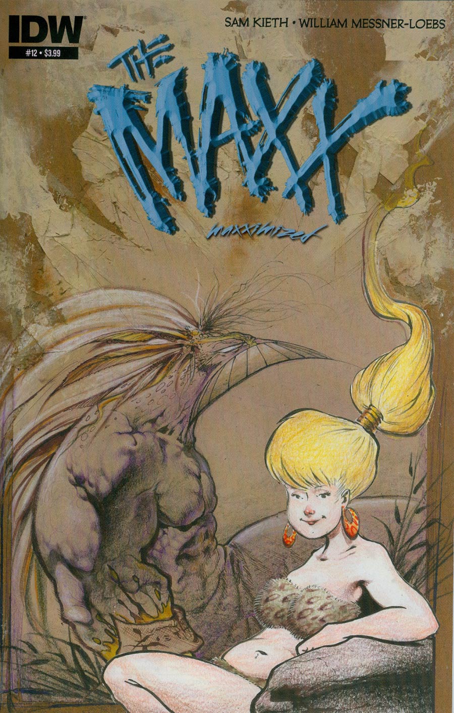Maxx Maxximized #12 Cover A Regular Sam Kieth Cover