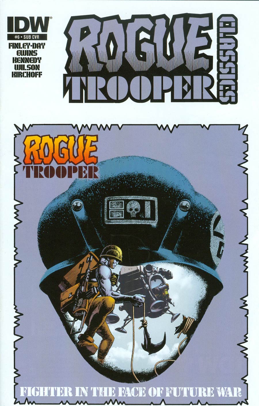 Rogue Trooper Classics #6 Cover B Variant Dave Gibbons Subscription Cover