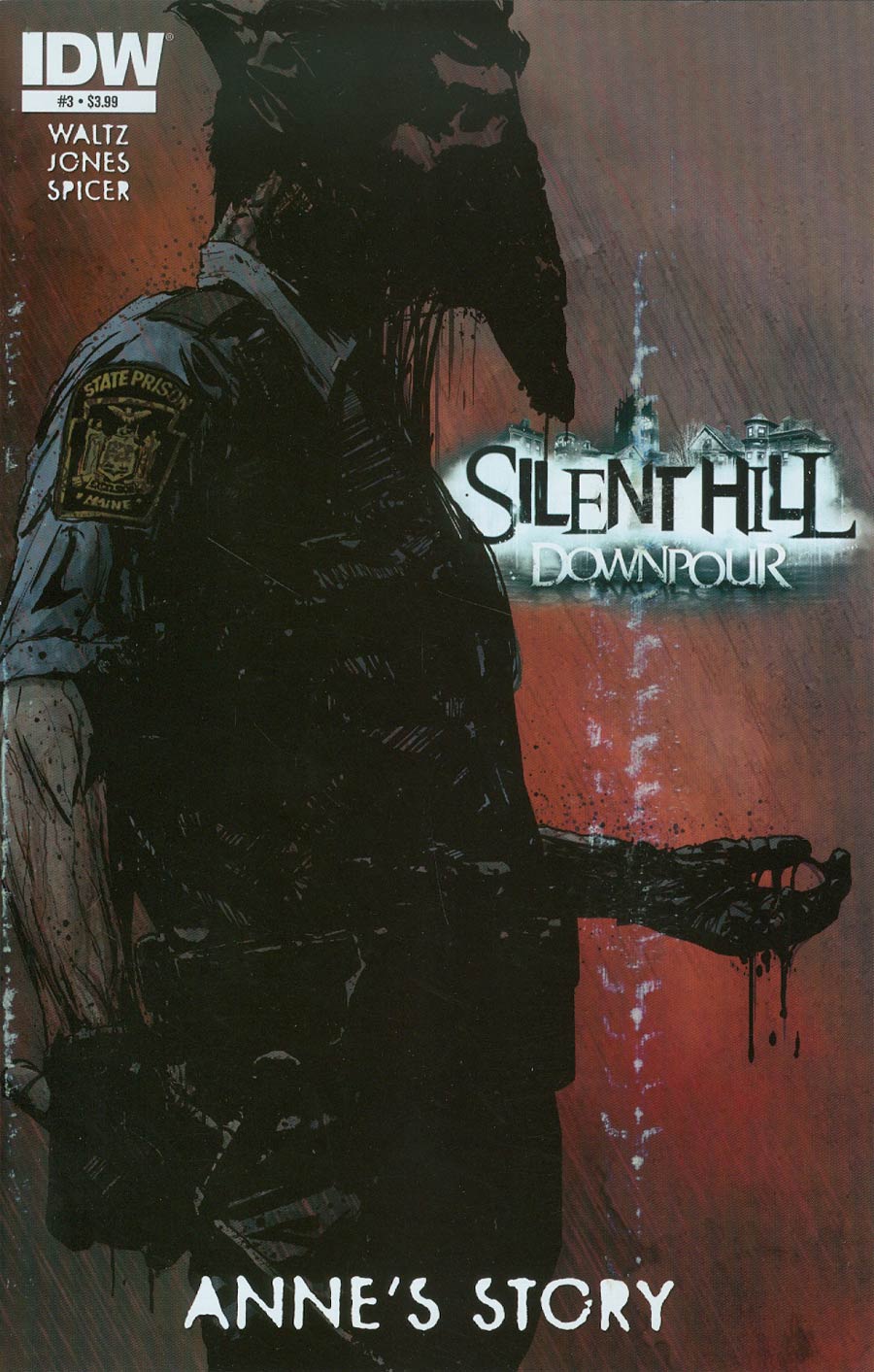 Silent Hill Downpour Annes Story #3 Cover A Regular Tristan Jones Cover