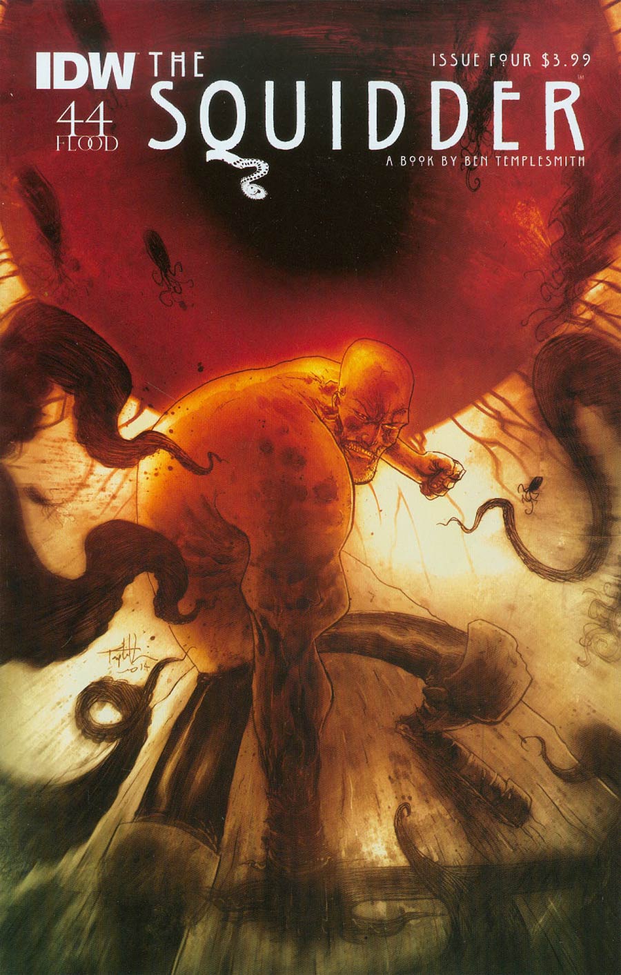 Squidder #4 Cover A Regular Ben Templesmith Cover