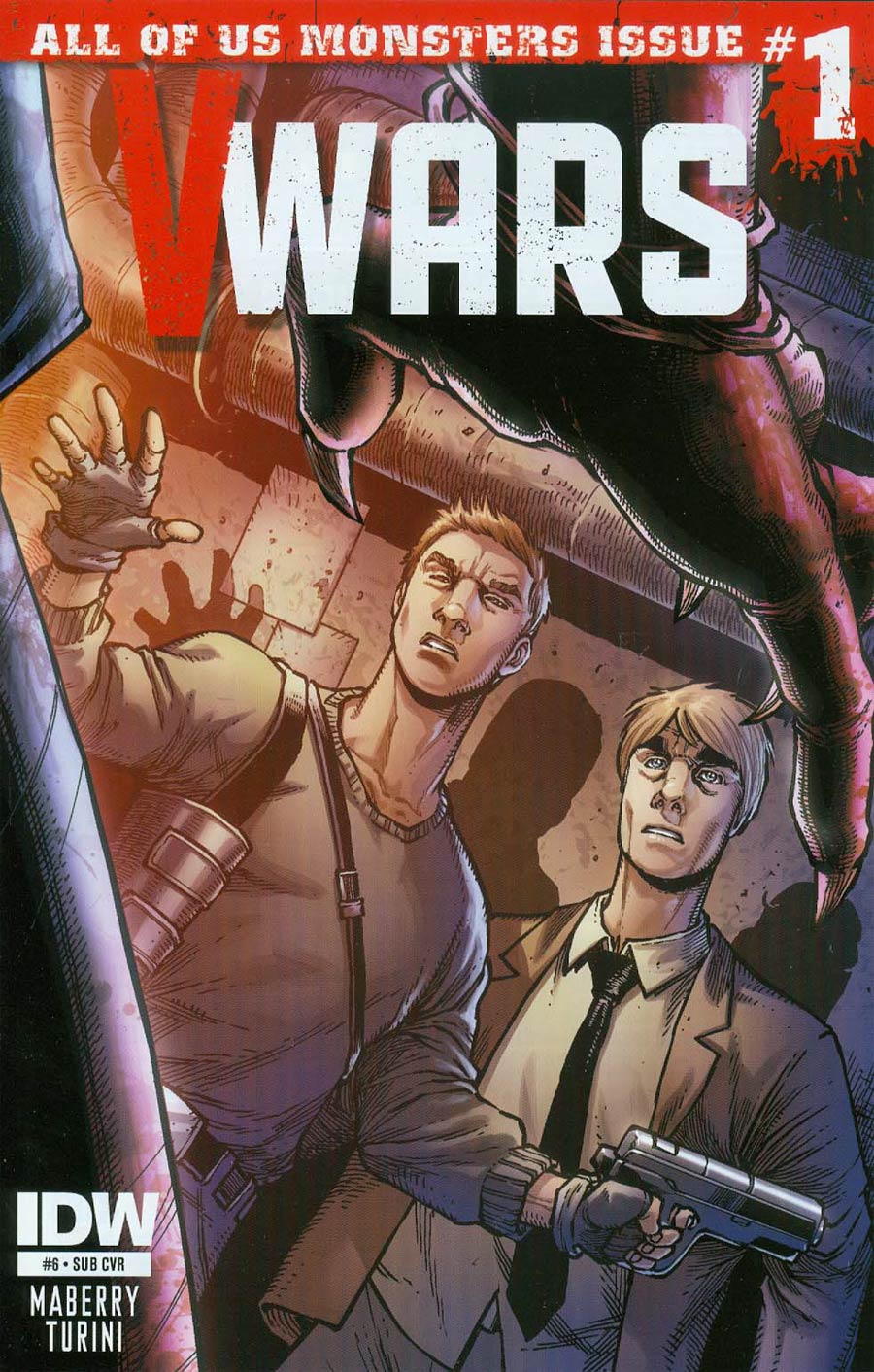 V-Wars #6 Cover B Variant Alan Robinson Subscription Cover