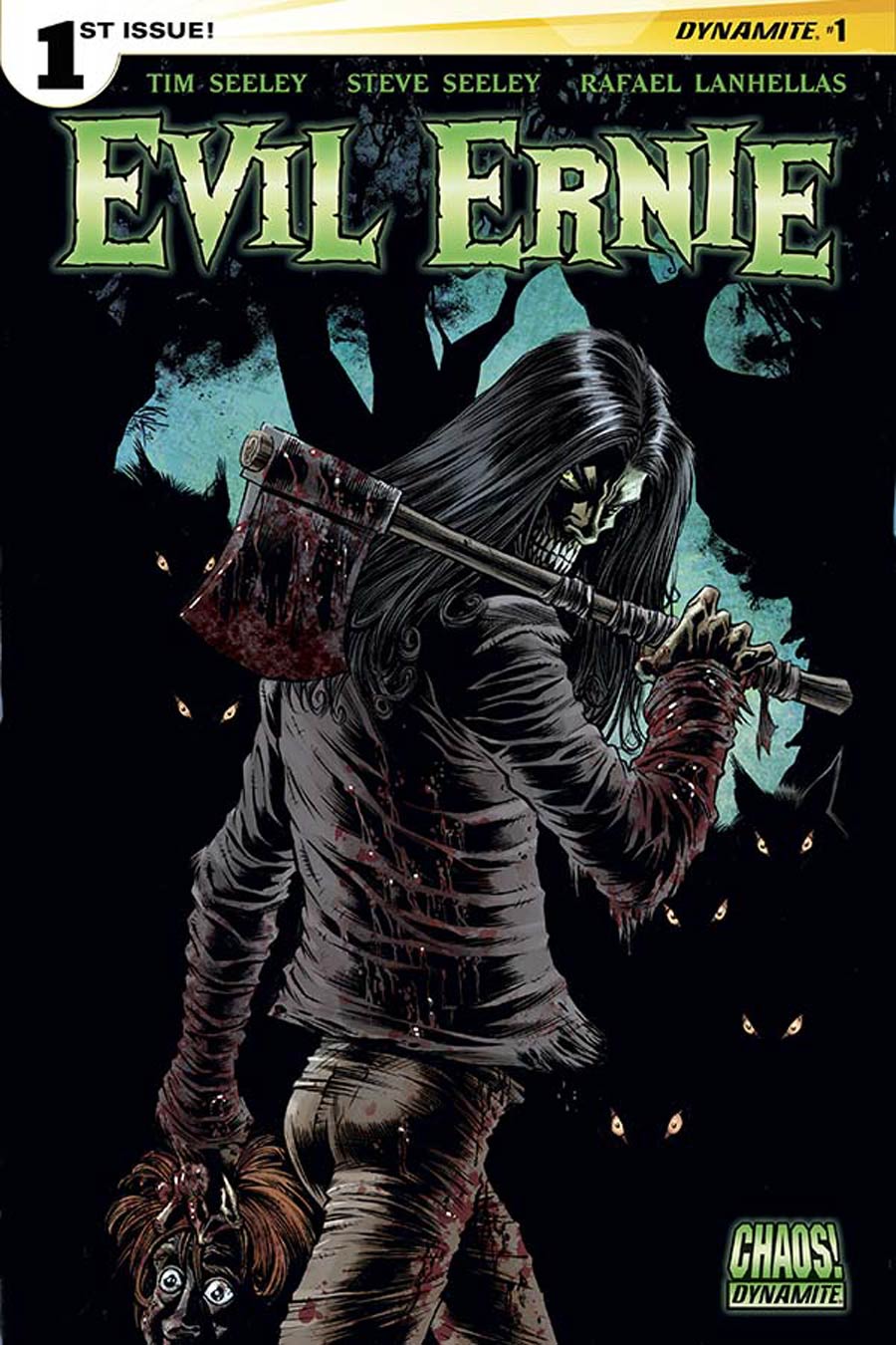 Evil Ernie Vol 4 #1 Cover D Variant Kyle Hotz Cover