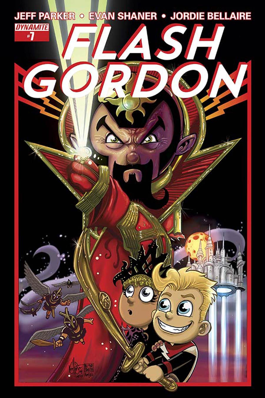 Flash Gordon Vol 7 #7 Cover C Variant Ken Haeser Lil Flash Subscription Cover