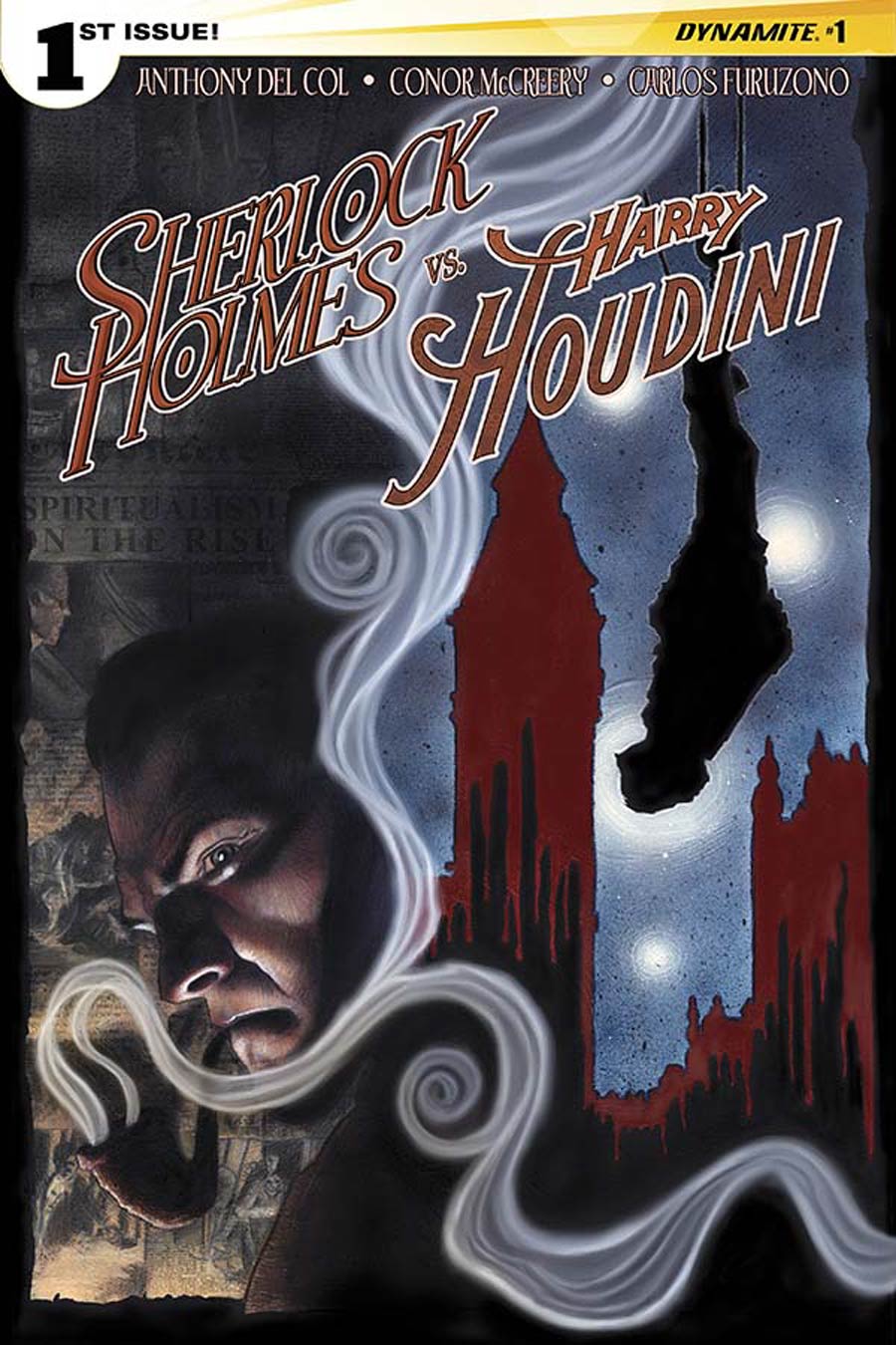 Sherlock Holmes vs Harry Houdini #1 Cover C Variant Colton Worley Cover