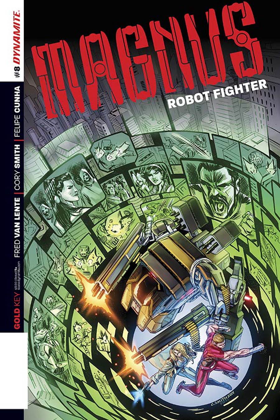 Magnus Robot Fighter Vol 4 #8 Cover B Variant Cory Smith Subscription Cover