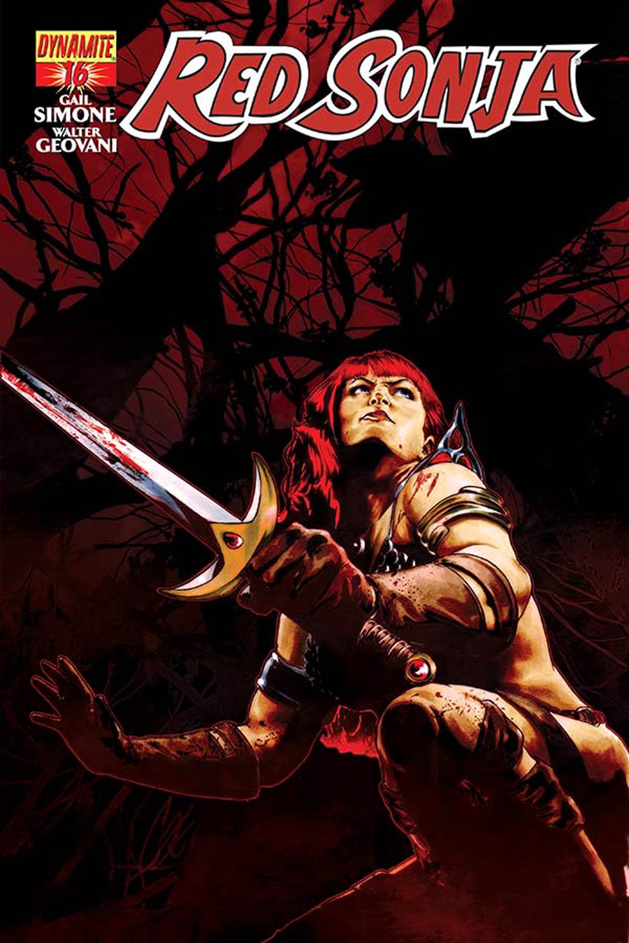 Red Sonja Vol 5 #16 Cover B Variant Cat Staggs Cover