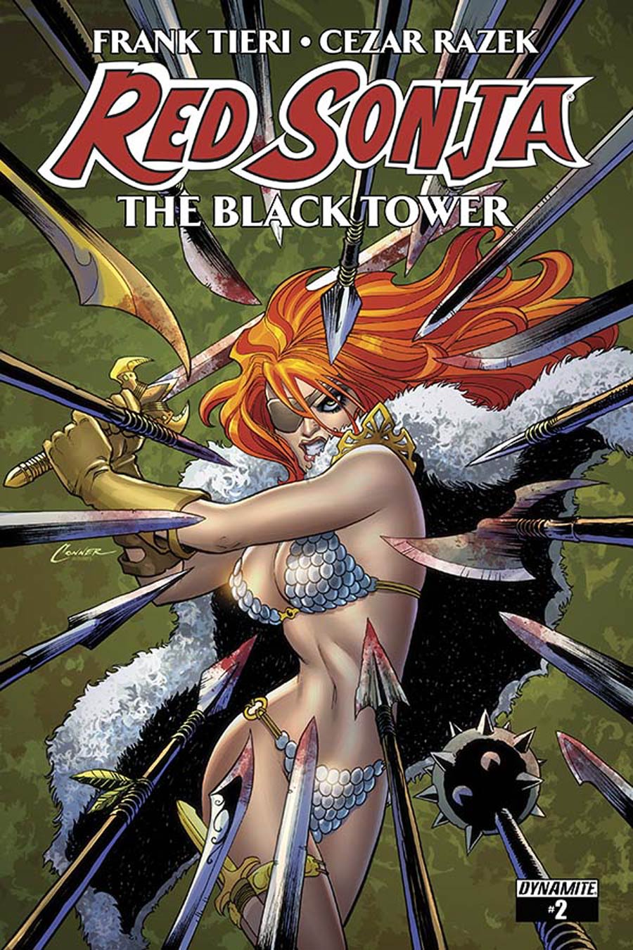 Red Sonja Black Tower #2 Cover A Regular Amanda Conner Cover