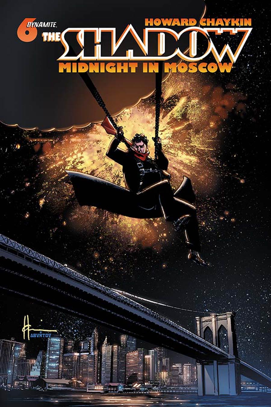 Shadow Midnight In Moscow #6 Cover A Regular Howard Chaykin Cover