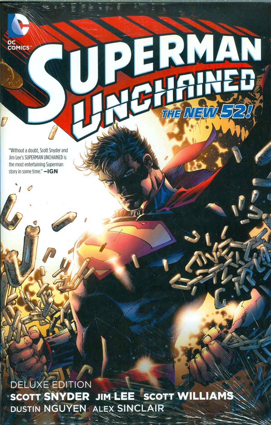 Superman Unchained Deluxe Edition HC (New 52)