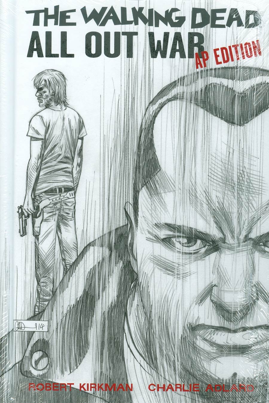 Walking Dead All Out War Artist Proof Edition HC