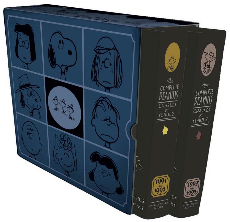 Complete Peanuts Vol 21 & 22 1993-1994 Slipcase HC