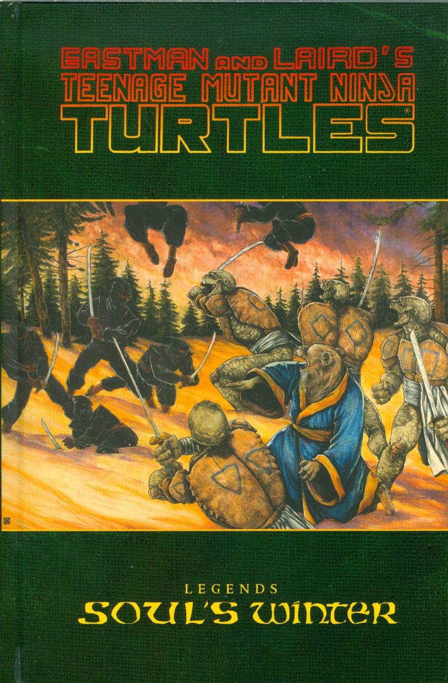 Teenage Mutant Ninja Turtles Legends Souls Winter By Michael Zulli HC