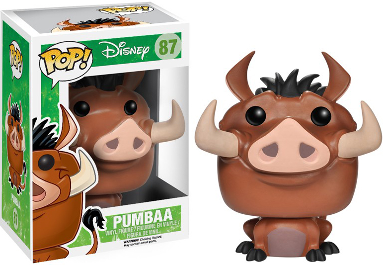 POP Disney 87 The Lion King Pumbaa Vinyl Figure