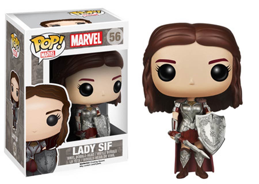 POP Marvel 56 Thor The Dark World Lady Sif Vinyl Bobble Head