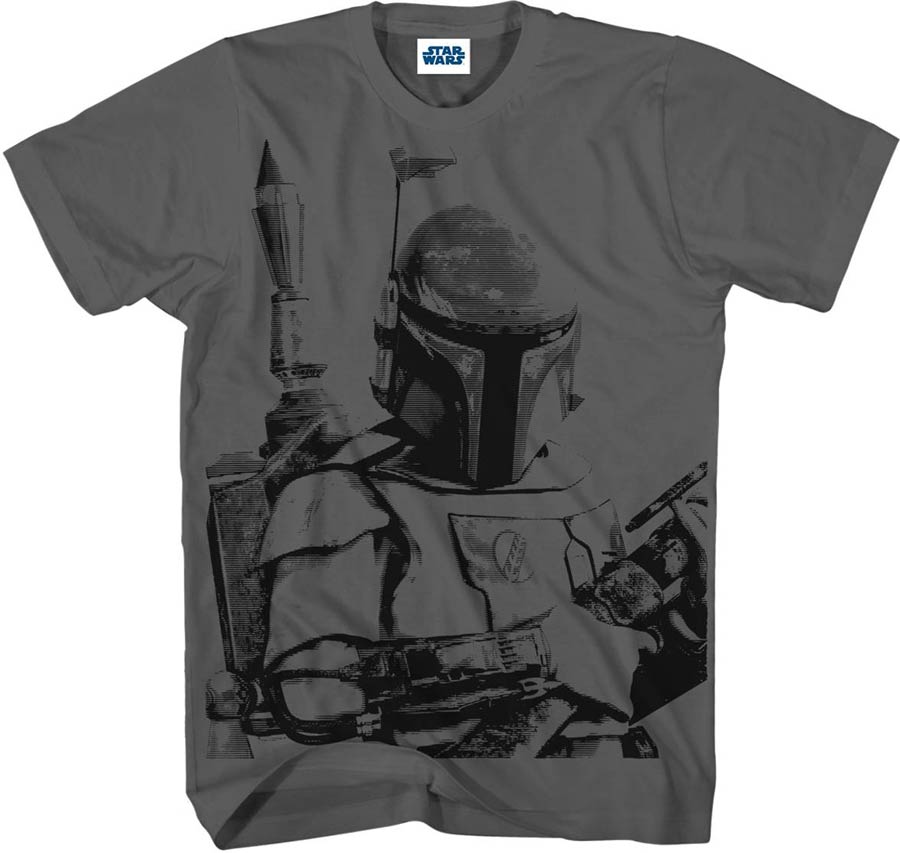 Star Wars Sarlacc Bait Charcoal T-Shirt Large