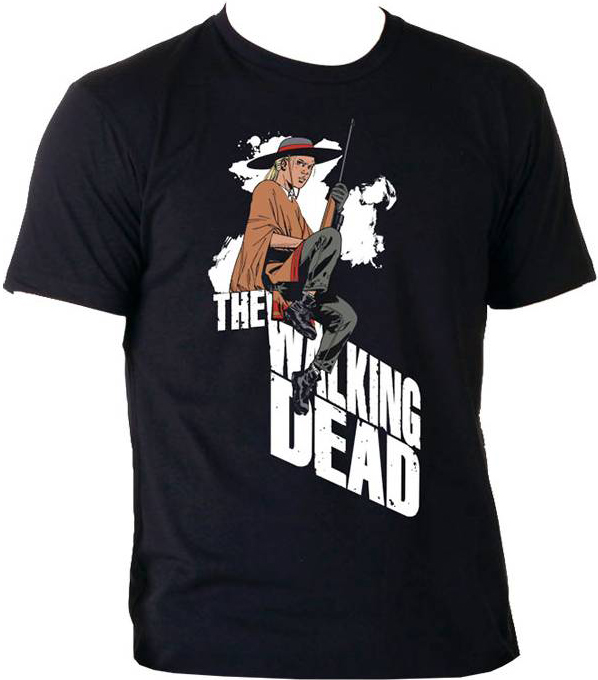 Walking Dead Andrea Mens T-Shirt Large
