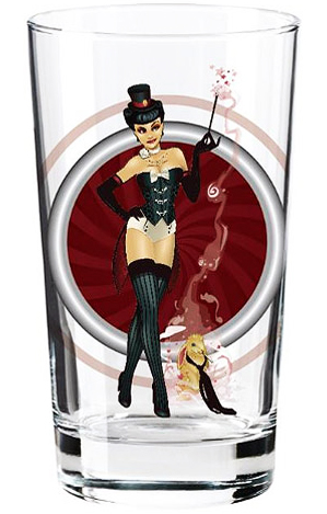 Toon Tumblers DC Bombshells Pint Glass - Zatanna