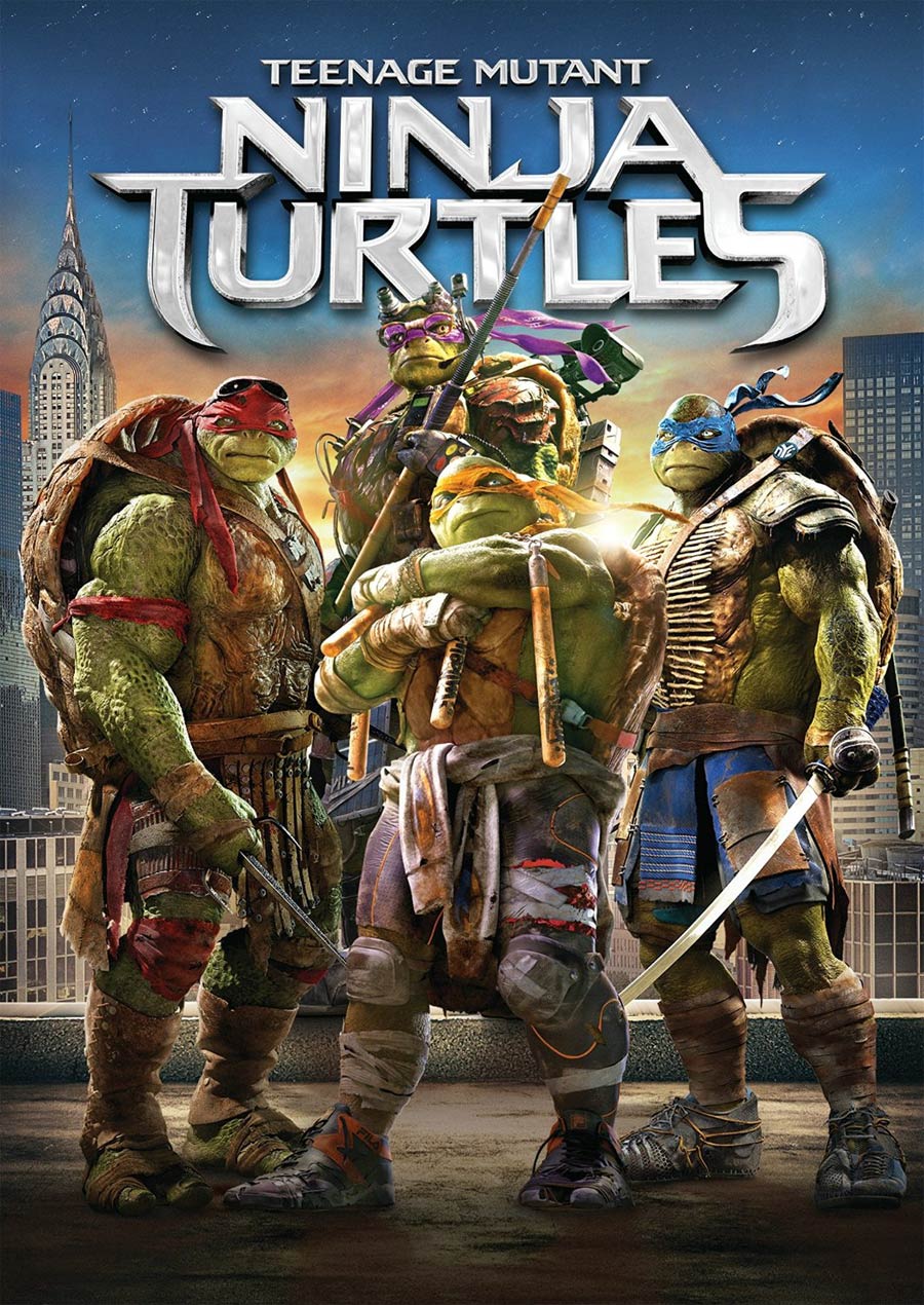 Teenage Mutant Ninja Turtles 2014 DVD