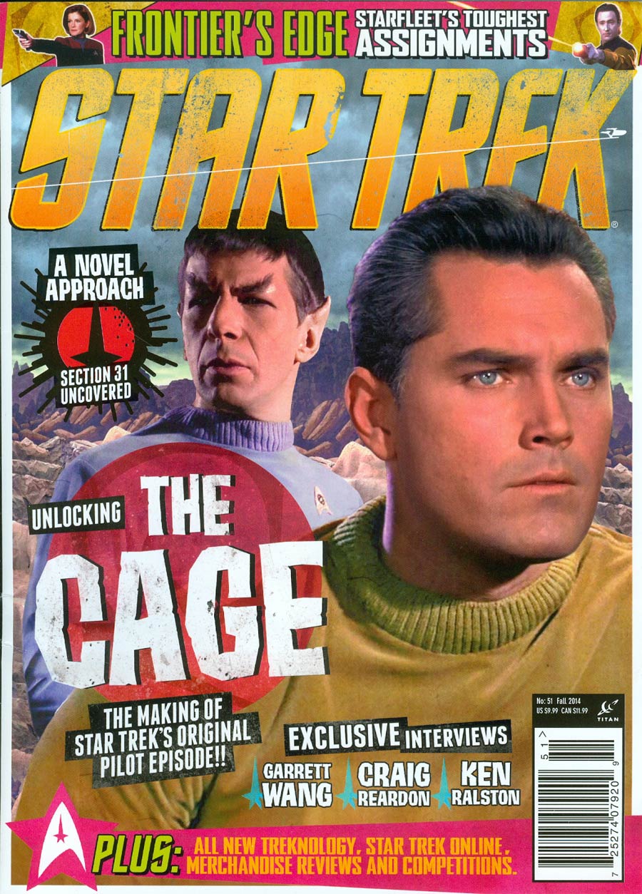 Star Trek Magazine #51 Fall 2014 Newsstand Edition