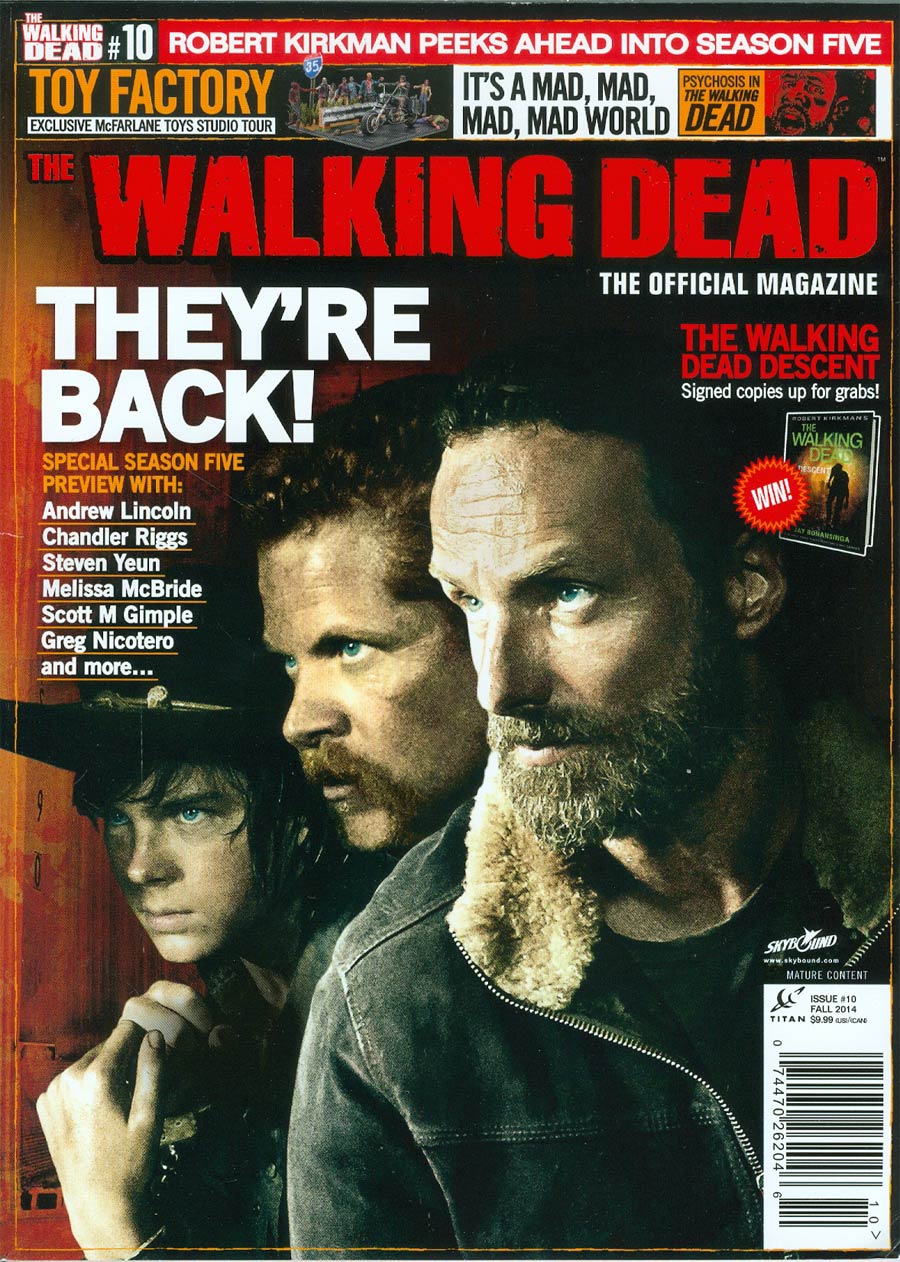 Walking Dead The Official Magazine #10 Newsstand Edition
