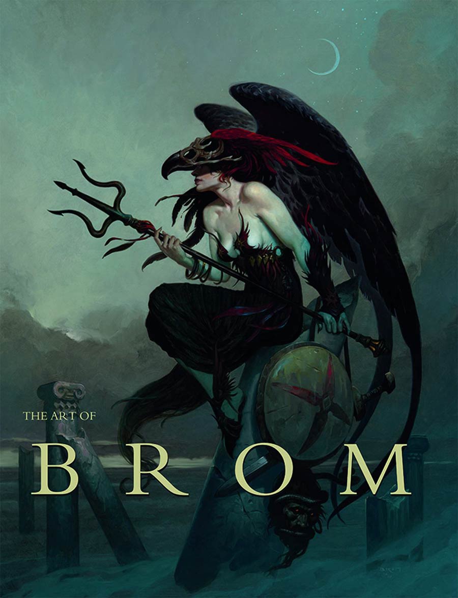 Art Of Brom Publisher Edition HC Fantasy Cover