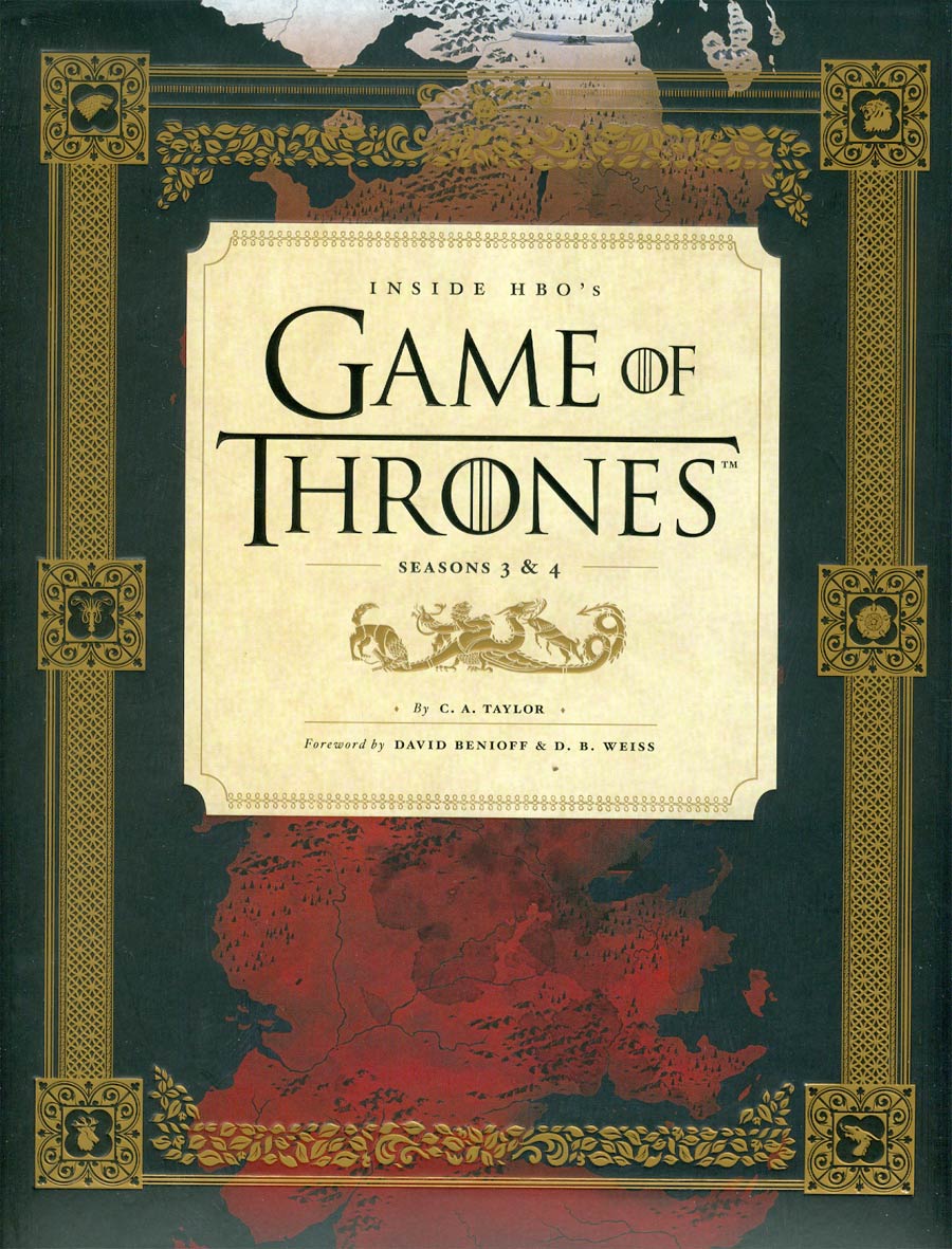 Inside HBOs Game Of Thrones Seasons 3 & 4 HC