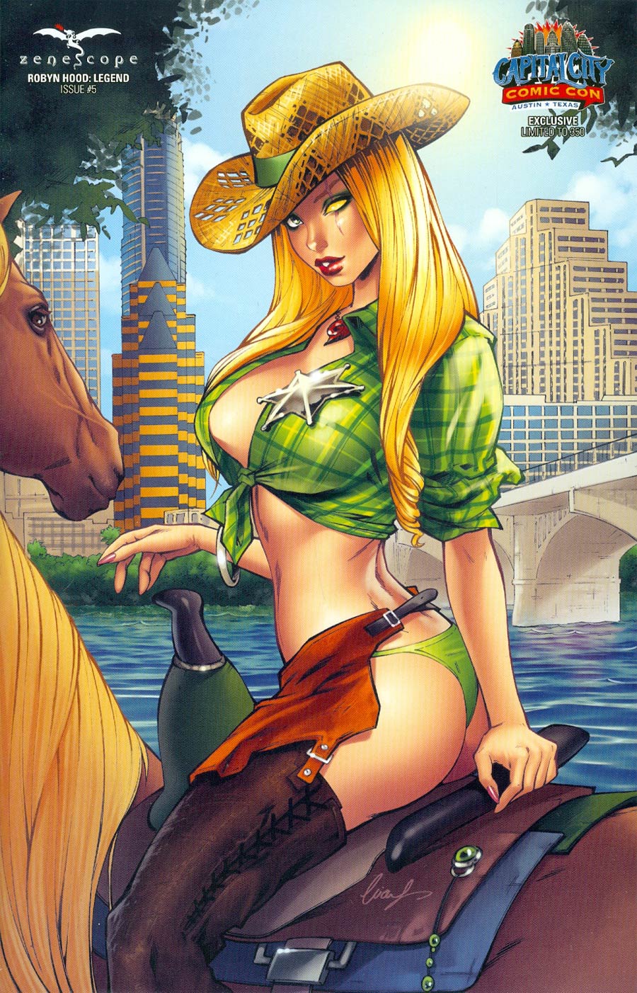 Grimm Fairy Tales Presents Robyn Hood Legend #5 Cover D Capital City Comic Con Exclusive Elias Chatzoudis Variant Cover