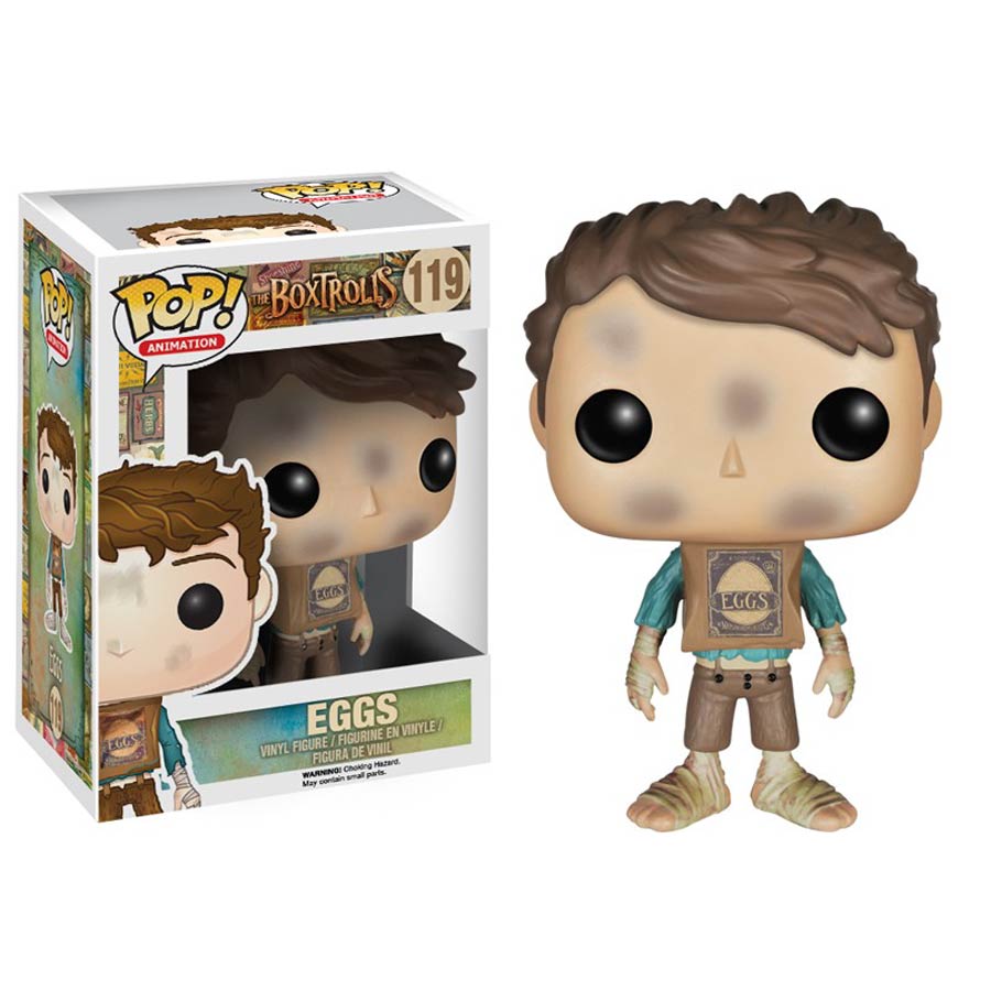 POP Animation 119 Boxtrolls Eggs Vinyl Figure