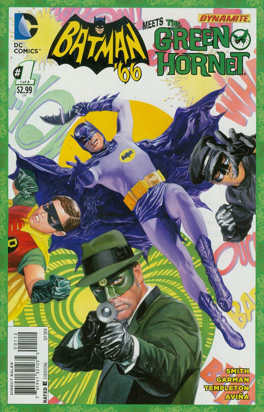 Batman 66 Meets Green Hornet #1 Cover D 2nd Ptg Alex Ross Cover