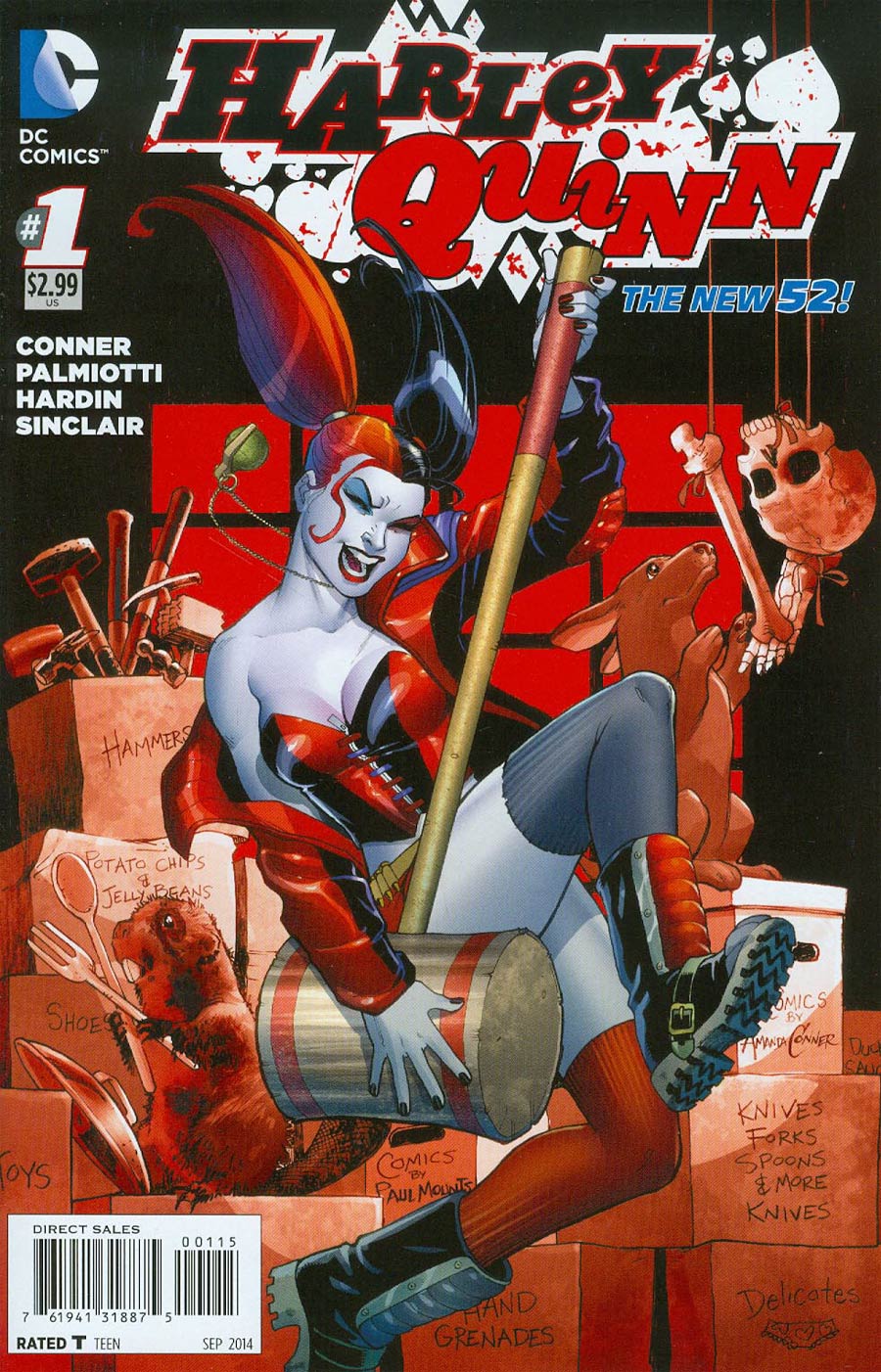 Harley Quinn Vol 2 #1 Cover F 5th Ptg Amanda Conner Variant Cover