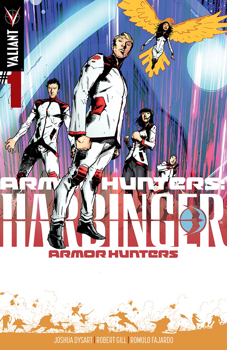 Armor Hunters Harbinger #1 Cover E Incentive Trevor Hairsine Armor Hunters Variant Cover