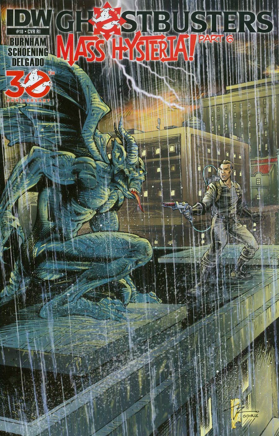 New Ghostbusters #18 Cover C Incentive Roberto Goiriz Variant Cover