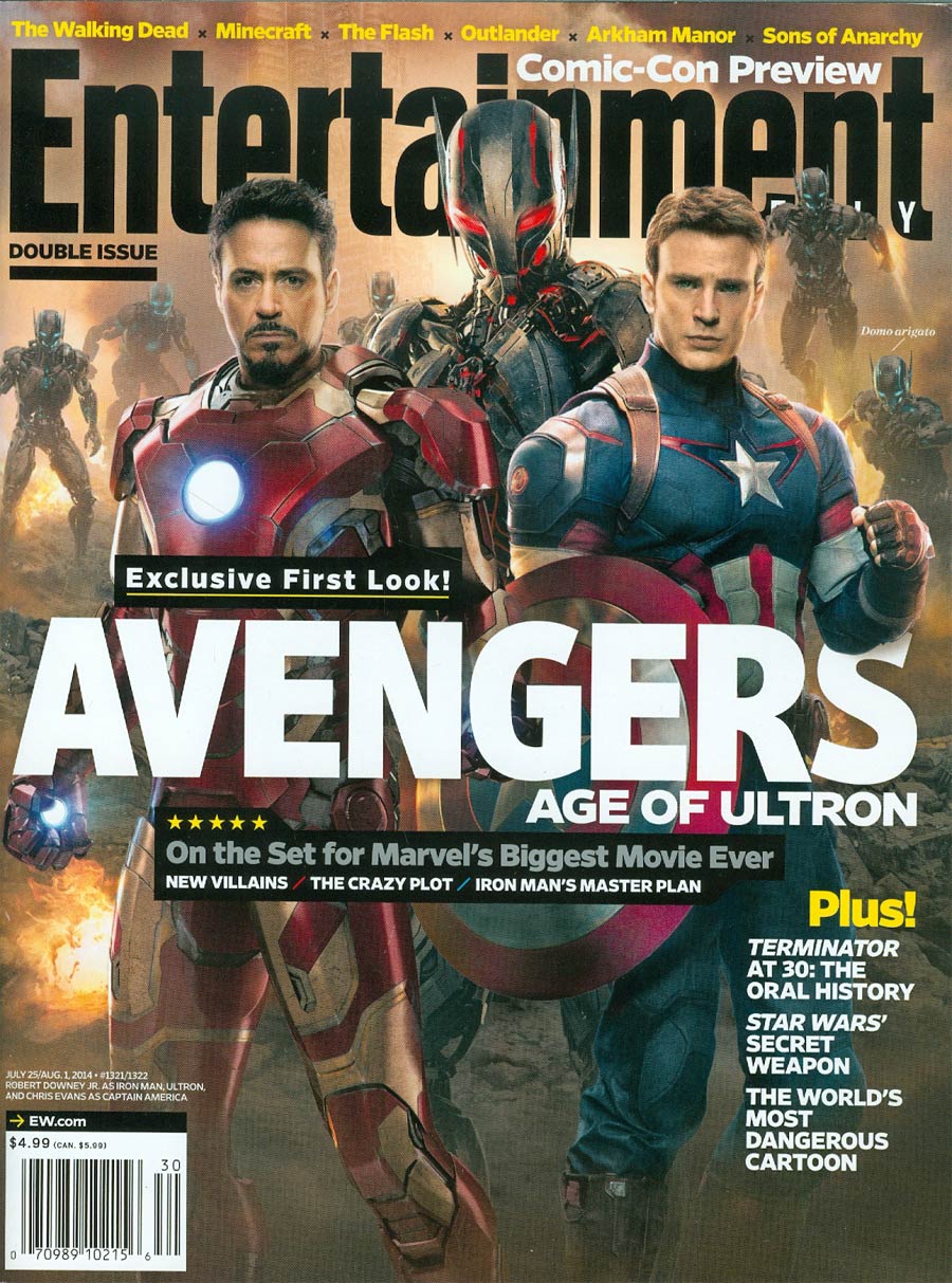 Entertainment Weekly #1321 Jul 25 / #1322 Aug 1 2014