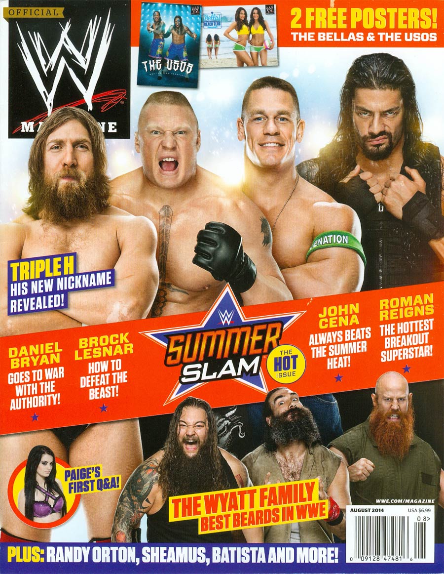 WWE Magazine #103 Aug 2014