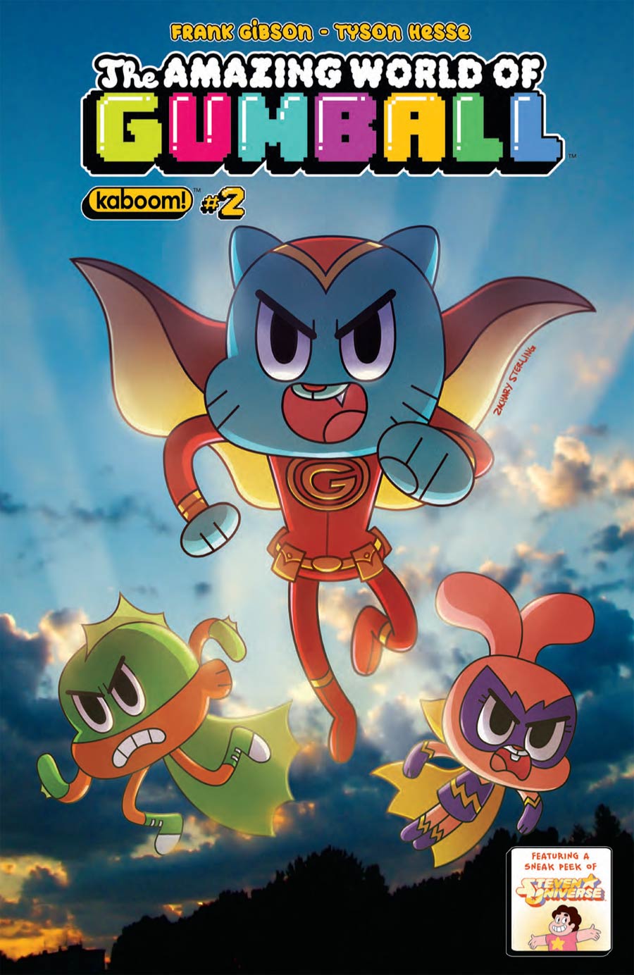 Amazing World Of Gumball #2 Cover B Regular Zachary Sterling Cover