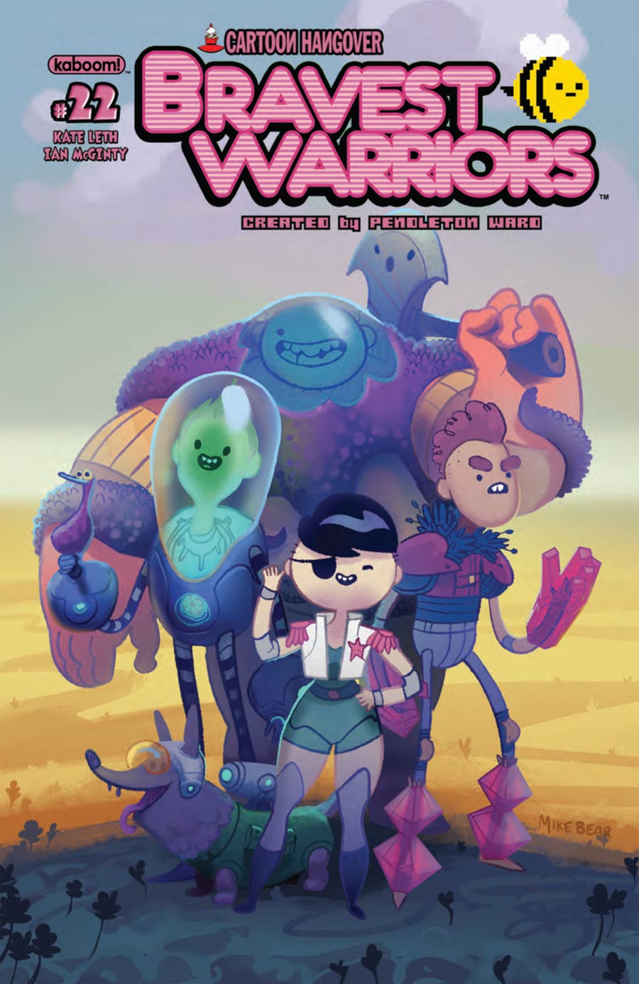 Bravest Warriors #22 Cover A Regular Mike Bear Cover