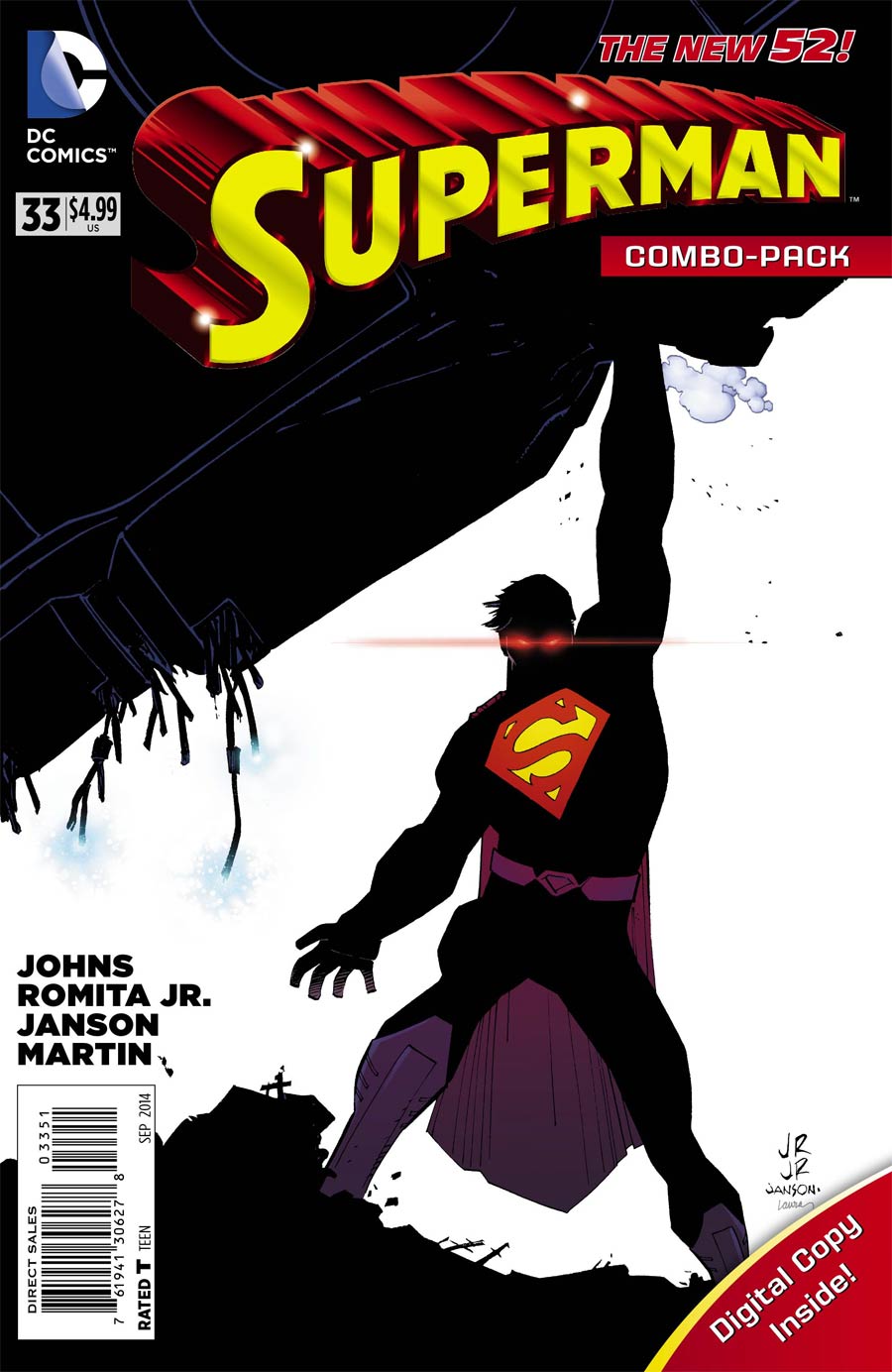 Superman Vol 4 #33 Cover D Combo Pack Without Polybag