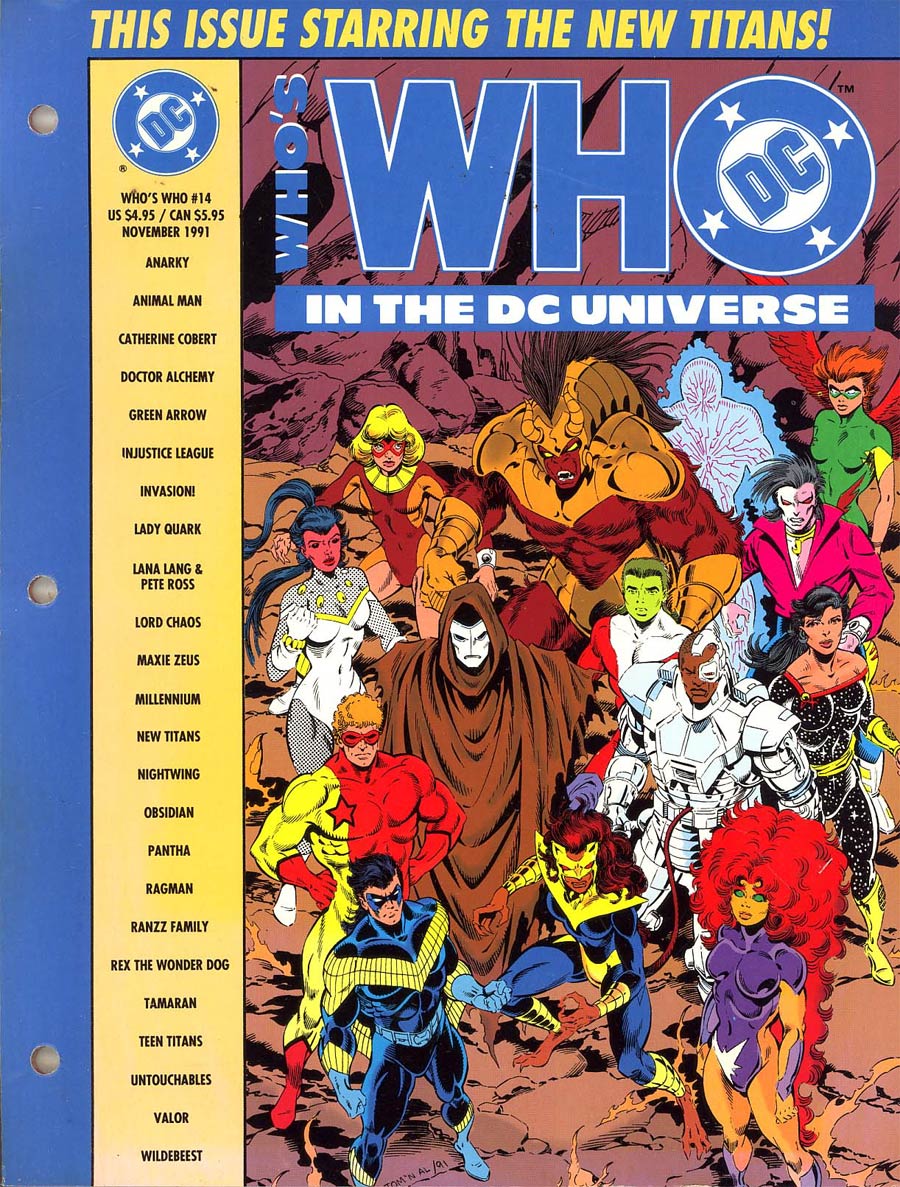 Whos Who In The DC Universe Loose Leaf Format #14